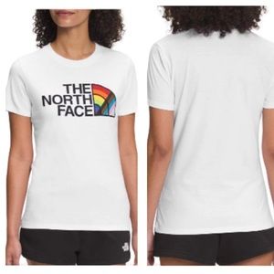 The North Face Women’s Slim-Fit Pride T-Shirt